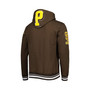Men's Brown San Diego Padres Mash Up Logo Pullover Hoodie