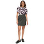 Women's Wrap-Front Mini Skirt
