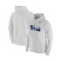 Men's White Penn State Nittany Lions Vintage-Like School Logo Pullover Hoodie