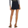 Juniors' Side-Slit A-Line Denim Mini Skirt, Created for Macy's