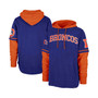 Men's Royal Denver Broncos Shortstop Pullover Hoodie