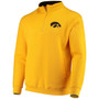 Men's Gold-Tone Iowa Hawkeyes Tortugas Logo Quarter-Zip Jacket