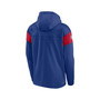 Men's Royal New York Giants Sideline Athletic Arch Jersey Performance Pullover Hoodie