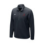 Men's Black Alabama Crimson Tide Primary Logo Training Performance Quarter-Zip Jacket