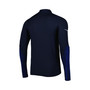 Men's Navy USMNT Strike Drill Performance Raglan Quarter-Zip Long Sleeve Top