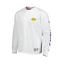 Men's Purple, White Los Angeles Lakers Matthew 2 in 1 T-shirt and Hoodie Combo Set
