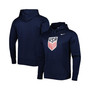 Men's Navy USMNT Therma Performance Pullover Hoodie