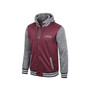 Men's Maroon Mississippi State Bulldogs Robinson Hoodie Full-Snap Jacket