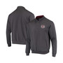 Men's Charcoal Texas A M Aggies Tortugas Logo Quarter-Zip Jacket