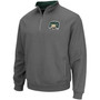 Men's Charcoal Ohio Bobcats Tortugas Logo Quarter-Zip Jacket
