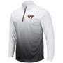 Men's Gray Virginia Tech Hokies Magic Team Logo Quarter-Zip Jacket