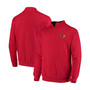 Men's Red Louisville Cardinals Tortugas Logo Quarter-Zip Jacket