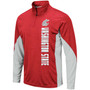 Men's Crimson Washington State Cougars Bart Windshirt Quarter-Zip Pullover Jacket