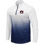 Men's Navy Auburn Tigers Magic Team Logo Quarter-Zip Jacket