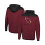 Men's Cardinal Arizona Cardinals Combine Authentic Hard Hitter Pullover Hoodie