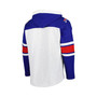 Men's Buffalo Bills Heather Gray Gridiron Lace-Up Pullover Hoodie