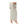 Women's Low Rise Strap Maxi Skirt