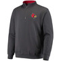 Men's Charcoal Louisville Cardinals Tortugas Logo Quarter-Zip Jacket