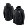 Men's Black New York Mets Authentic Collection Performance Raglan Full-Zip Hoodie