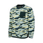 Men's Green, Yellow WM Phoenix Open Texture Print Golf Pullover Sweatshirt