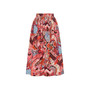 Women's Megan Skirt in Psychedelic Rose Velvet