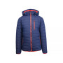 Spire By Galaxy Men's Puffer Bubble Jacket with Contrast Trim