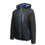Spire By Galaxy Men's Puffer Bubble Jacket with Contrast Trim