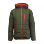 Spire By Galaxy Men's Puffer Bubble Jacket with Contrast Trim
