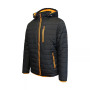 Spire By Galaxy Men's Puffer Bubble Jacket with Contrast Trim