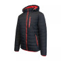 Spire By Galaxy Men's Puffer Bubble Jacket with Contrast Trim