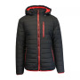Spire By Galaxy Men's Puffer Bubble Jacket with Contrast Trim