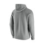 Men's Heathered Gray Ohio State Buckeyes Script Vintage-Like School Logo Pullover Hoodie