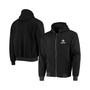 Men's Black New Orleans Saints Craftsman Thermal-Lined Full-Zip Hoodie
