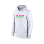 Men's White San Diego Padres City Connect Pregame Performance Pullover Hoodie