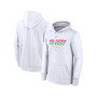Men's White San Diego Padres City Connect Pregame Performance Pullover Hoodie