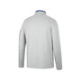 Men's Heathered Gray, Navy Arizona Wildcats Country Club Windshirt Quarter-Zip Jacket