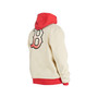 Men's White Boston Red Sox Color Pack Team Front and Back Pullover Hoodie