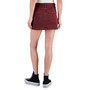 Juniors' Solid Belted Ultra Mini Denim Skirt