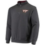 Men's Charcoal Virginia Tech Hokies Tortugas Logo Quarter-Zip Jacket