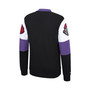 Men's Black Toronto Raptors Perfect Season Fleece Pullover Sweatshirt