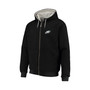 Men's Black Philadelphia Eagles Craftsman Thermal-Lined Full-Zip Hoodie