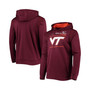 Men's Maroon Virginia Tech Hokies 2021 Team Sideline Performance Pullover Hoodie