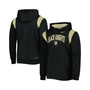Men's Black Army Black Knights 2022 Sideline Performance Pullover Hoodie