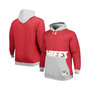 Men's Red, Gray Kansas City Chiefs Big and Tall Big Face Pullover Hoodie
