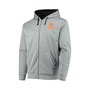 Men's Gray and Black Cleveland Browns Apprentice Full-Zip Hoodie