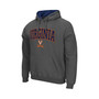 Men's Charcoal Virginia Cavaliers Arch and Logo 3.0 Pullover Hoodie