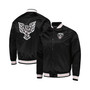 Men's Black D.C. United Cherry Blossom Satin Full-Snap Jacket