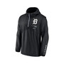 Men's Black Detroit Tigers Night Game Half-Zip Hoodie