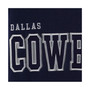 Men's Navy, Gray Dallas Cowboys Draft Fleece Raglan Pullover Hoodie