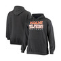 Men's Branded Heathered Charcoal Miami Dolphins Big and Tall Practice Pullover Hoodie
